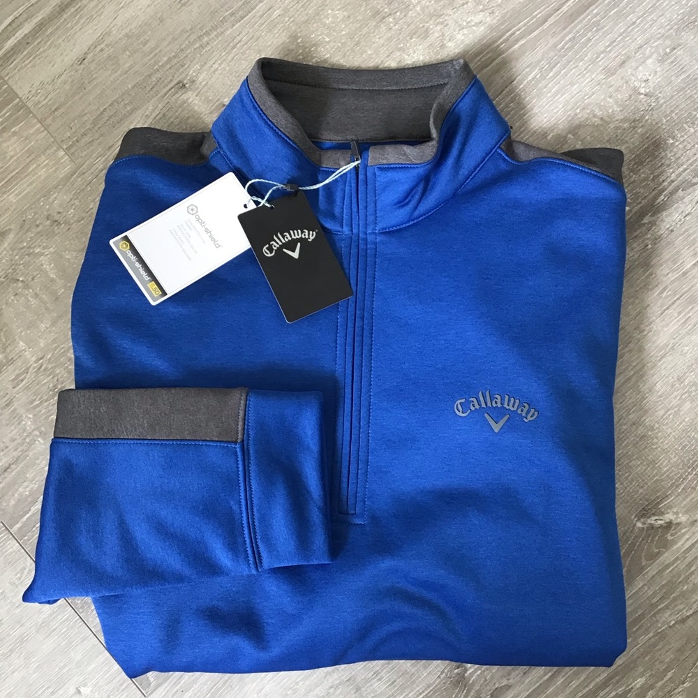 CALLAWAY Men’s Pullover 1/4 Zip Sweater Jacket